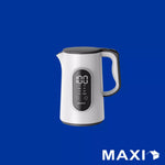 Maxi 1.5L Electric Kettle 1700W – White, Fast Boil Water Kettle (SEK1501W)