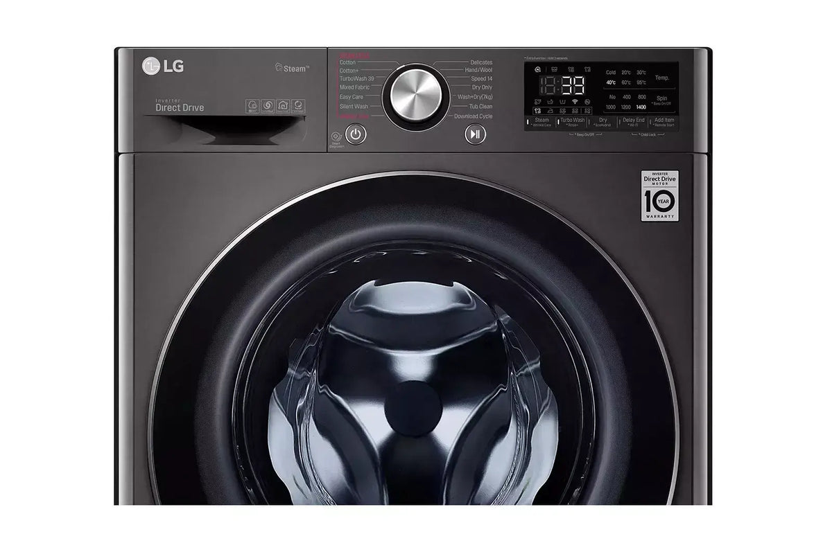LG Front Load Wash & Dry 9/5KG F2V5FGPYJE – 9KG Washer, 5KG Dryer