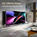 Hisense TV ULED 116 Inch UX 4K Smart RGB-MiniLED TV