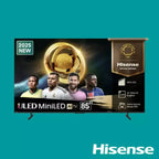 Hisense 85-Inch U8Q ULED 4K Smart TV – Mini-LED, 165Hz VRR Gaming TV