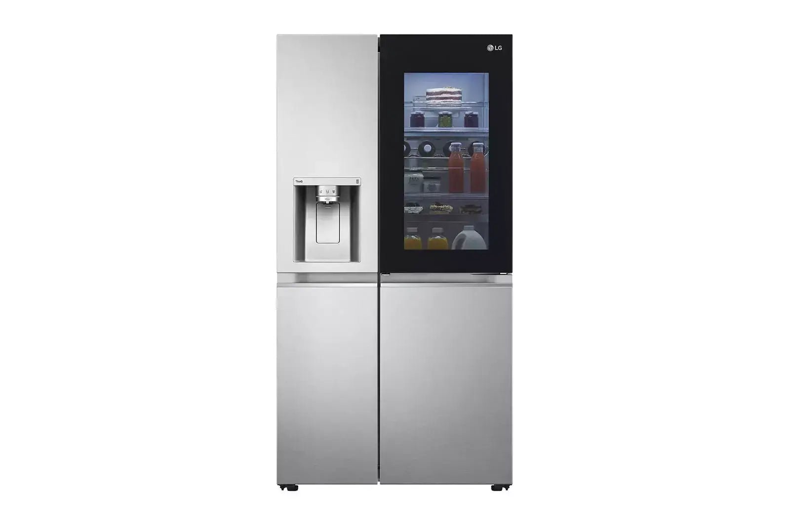 LG 674L Side-by-Side Refrigerator GC-X257CSES with InstaView Door-in-Door