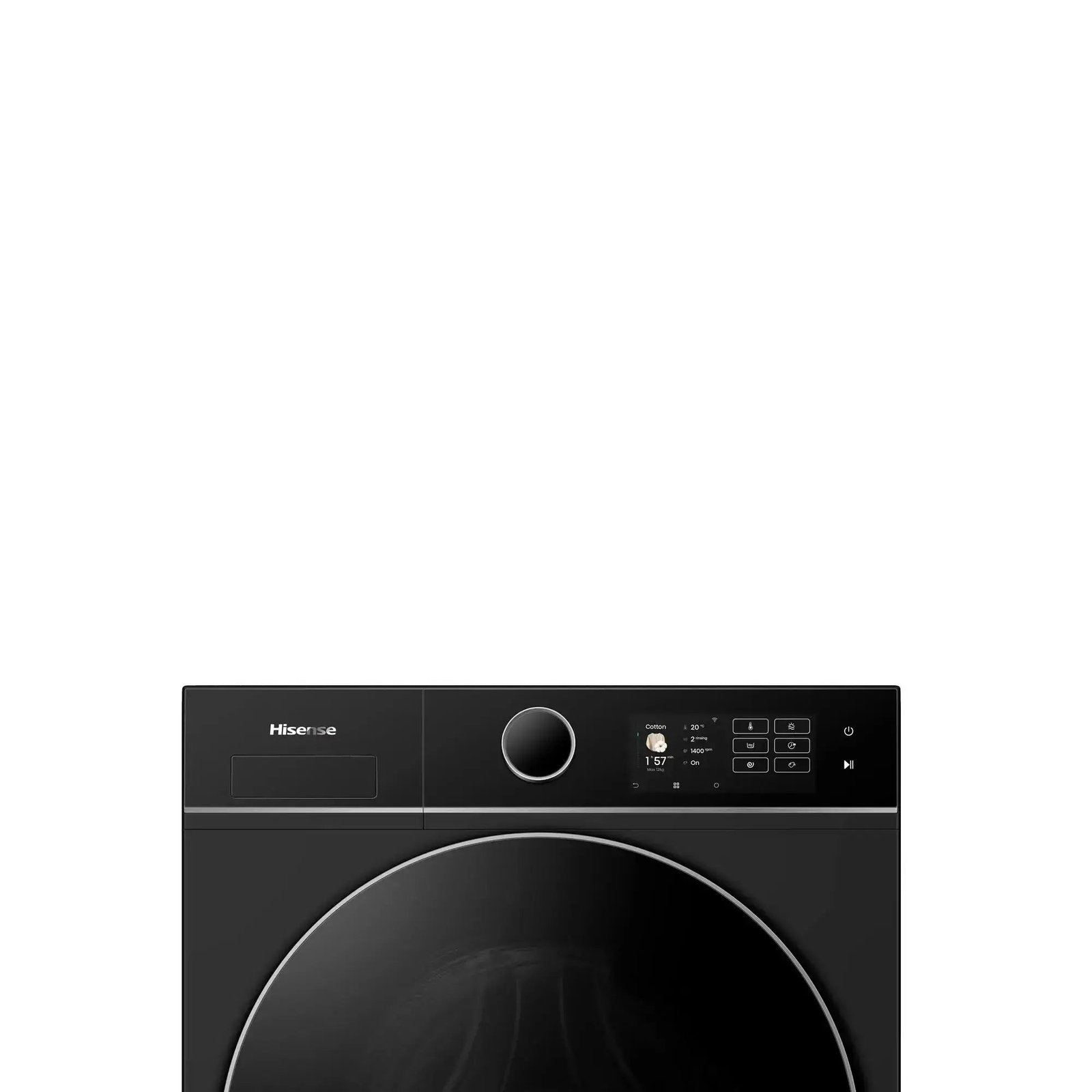 Hisense 12/8KG Front Load Washer Dryer – WD5I1245BB - Image 2