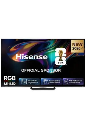 Hisense 85-Inch U8S ULED 4K Smart TV | RGB Mini-LED