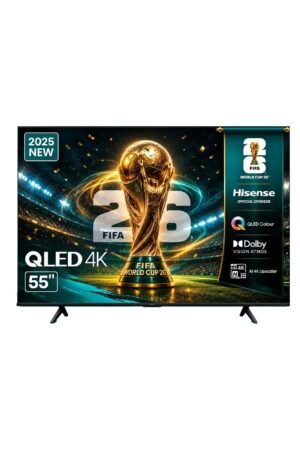 Hisense 55-Inch Q6Q QLED 4K Smart TV – 4K Ultra HD