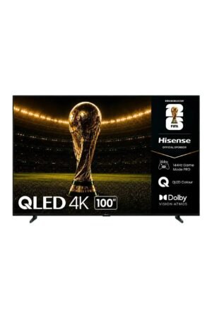 Hisense 100-Inch Q7Q QLED 4K Smart TV – 144Hz VRR Gaming TV