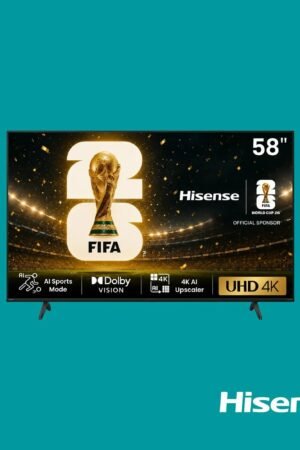 Hisense 58-Inch A6N 4K UHD Smart LED TV