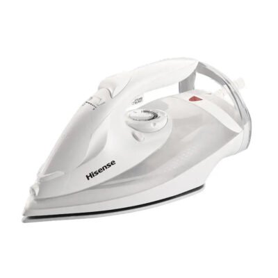 Hisense 2800W Steam Iron H28SIWES1 – Ceramic Soleplate, Anti-Drip & Steam Boost