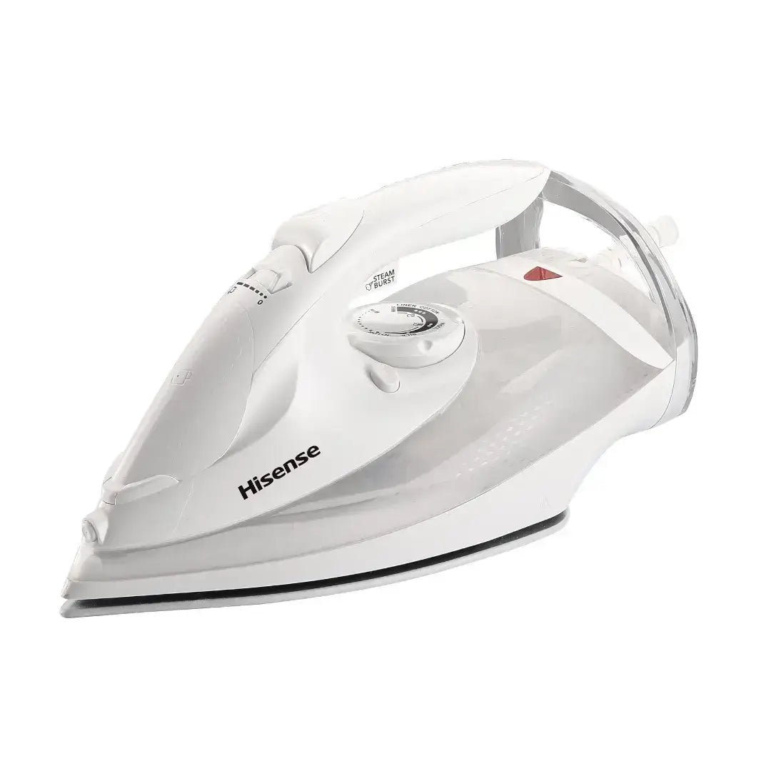 Hisense 2800W Steam Iron H28SIWES1 – Ceramic Soleplate, Anti-Drip & Steam Boost