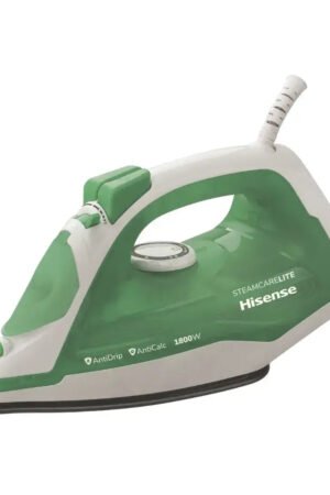 Hisense 1800W Steam Iron with Powerful Steam Function – HSIH1800GRT