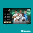 Hisense 100-Inch U7Q ULED 4K Mini-LED Smart Gaming TV with VRR