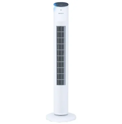 Maxi 40-Inch White Tower Fan – Stylish Cooling Fan (10-22JR)