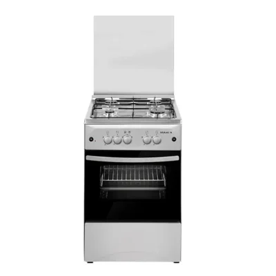 Maxi 50x50cm Gas Cooker with 4 Burners – IGL Inox Finish