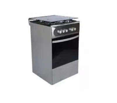 Maxi Gas Cooker 50×50 cm (3+1 Burners) Inox