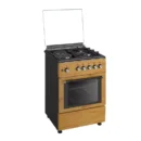 Maxi 60x60cm Gas Cooker with 3+1 Burners – IGL Wood Finish (TR)