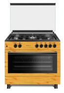 Maxi 60x90cm Gas Cooker with 5 Burners & Wood Finish (TR)