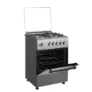 Maxi IGL Inox Gas Cooker 60x60cm – 3+1 Burners (TR)