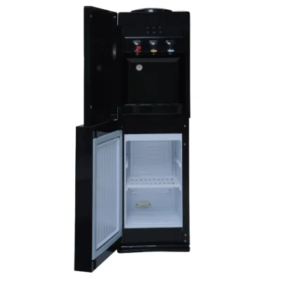 Maxi Water Dispenser with Bottom Fridge, 3 Faucets (1730S-B)